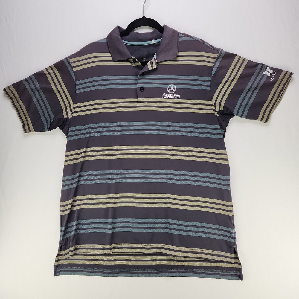 Mercedes-Benz Adidas Golf Championship Kapalua Hawaii Mens Size Medium Polo 2007